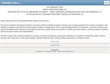 Tablet Screenshot of drmarshallsack.com